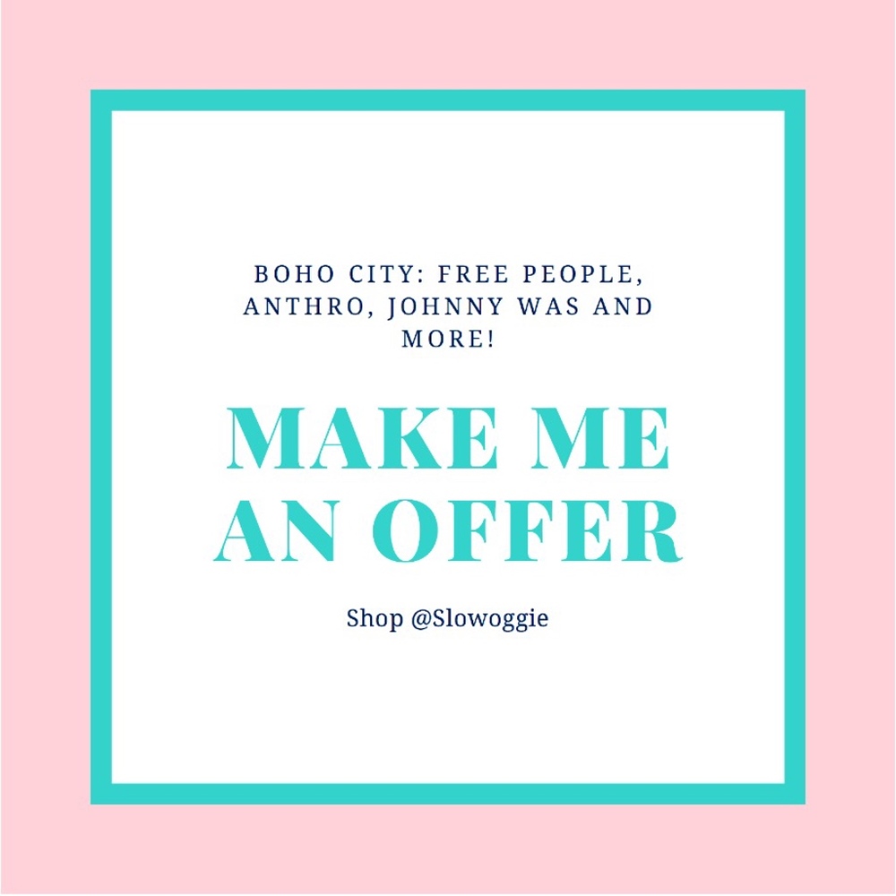 BOHO CITY: Free People, Anthropologie, Johnny Was!